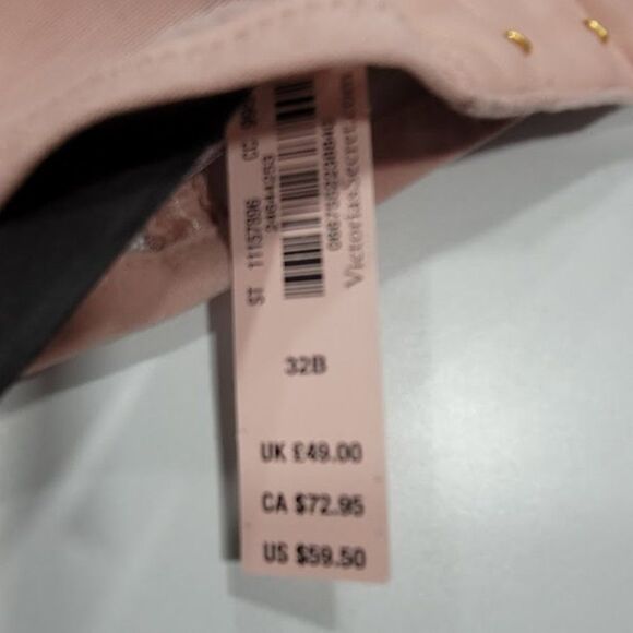 VS  Full Coverage Mesh Sheer Bra 32B NWT - Picture 8 of 8